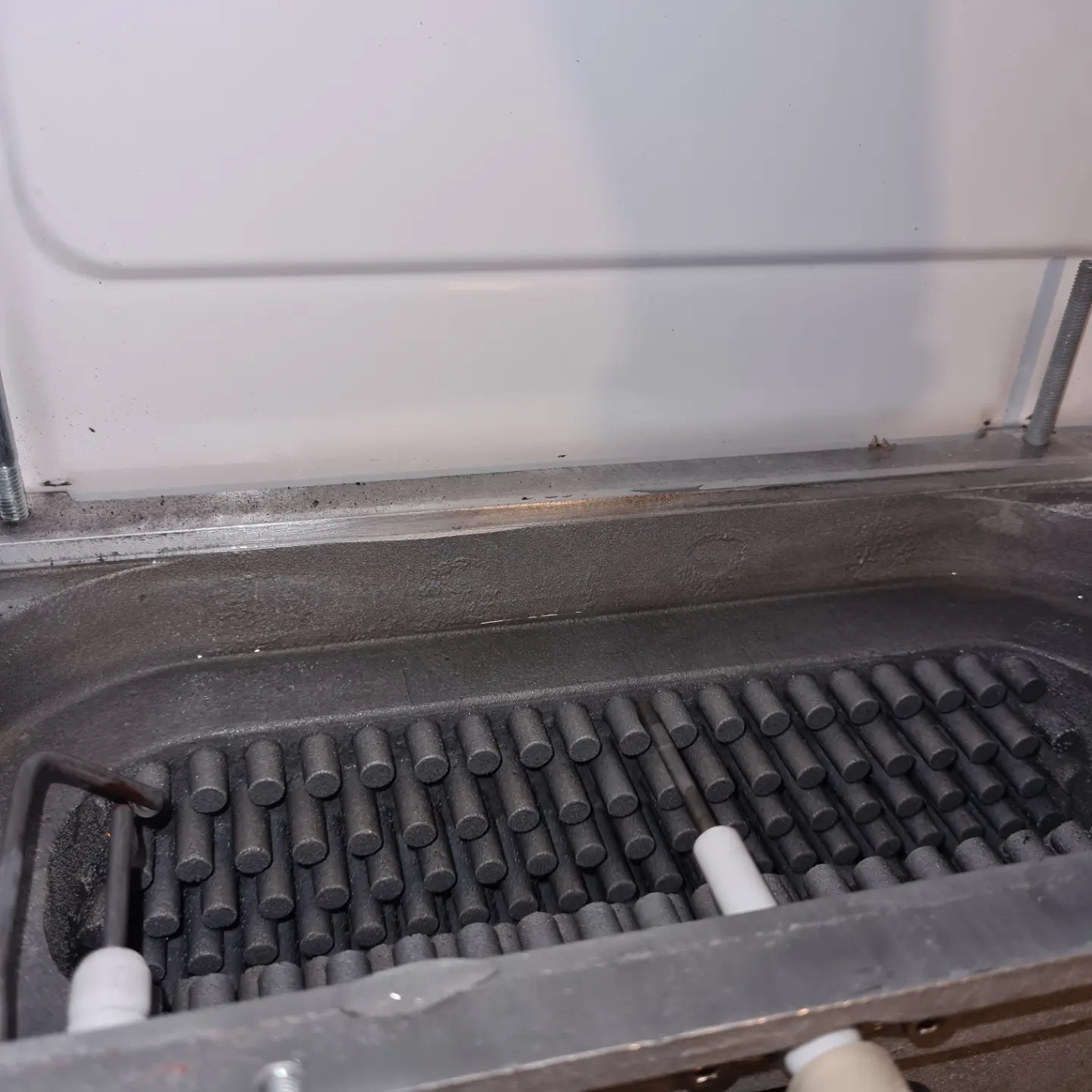 Combustion testing during annual boiler service